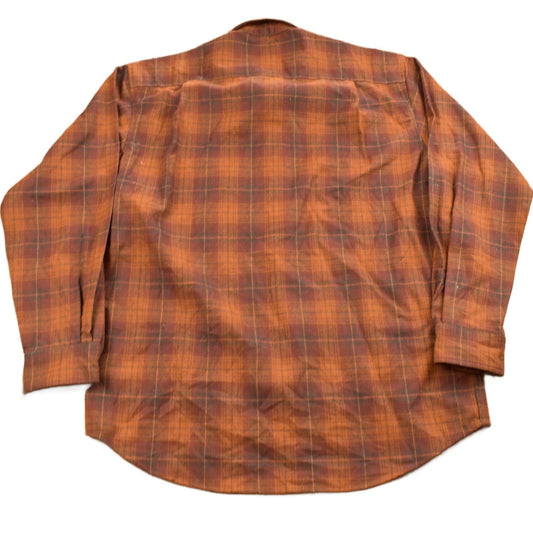 Vintage 1990s Pendleton Plaid Button Up Lodge Shirt Men's Large from propervintagecanada
