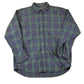 Vintage 1990s Pendleton Plaid Button Up Shirt Men's L from propervintagecanada