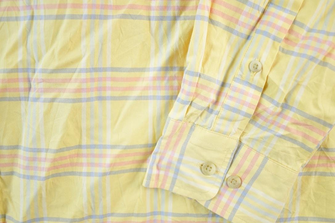 Vintage 1990s Pendleton Plaid Button Up Shirt Mens XL from propervintagecanada
