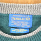 Vintage 1990s Pendleton Snowflake Wool Cable Knit Crewneck Sweater Men's L from propervintagecanada