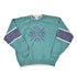 Vintage 1990s Pendleton Snowflake Wool Cable Knit Crewneck Sweater Men&