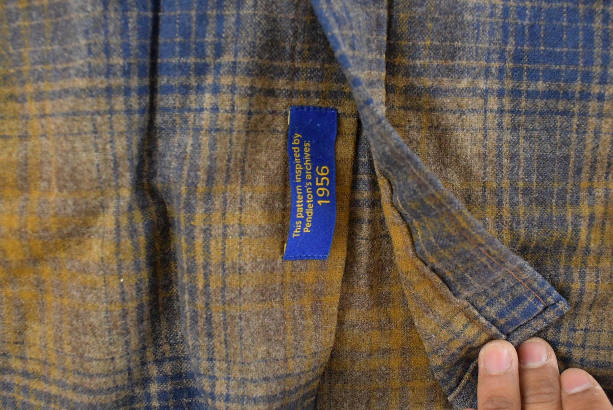 Vintage 1990s Pendleton Wool Flannel Button Up Canyon Shirt Men's M from propervintagecanada