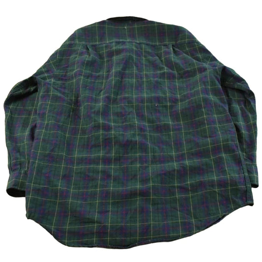 Vintage 1990s Pendleton Wool Flannel Button Up Shirt Men's Large Long from propervintagecanada