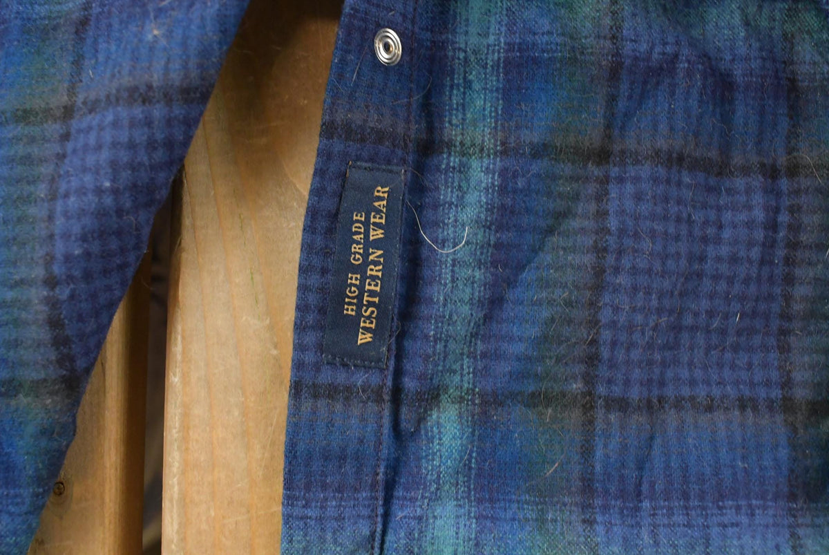 Vintage 1990s Pendleton Wool Flannel Canyon Shirt Men's 2XL from propervintagecanada