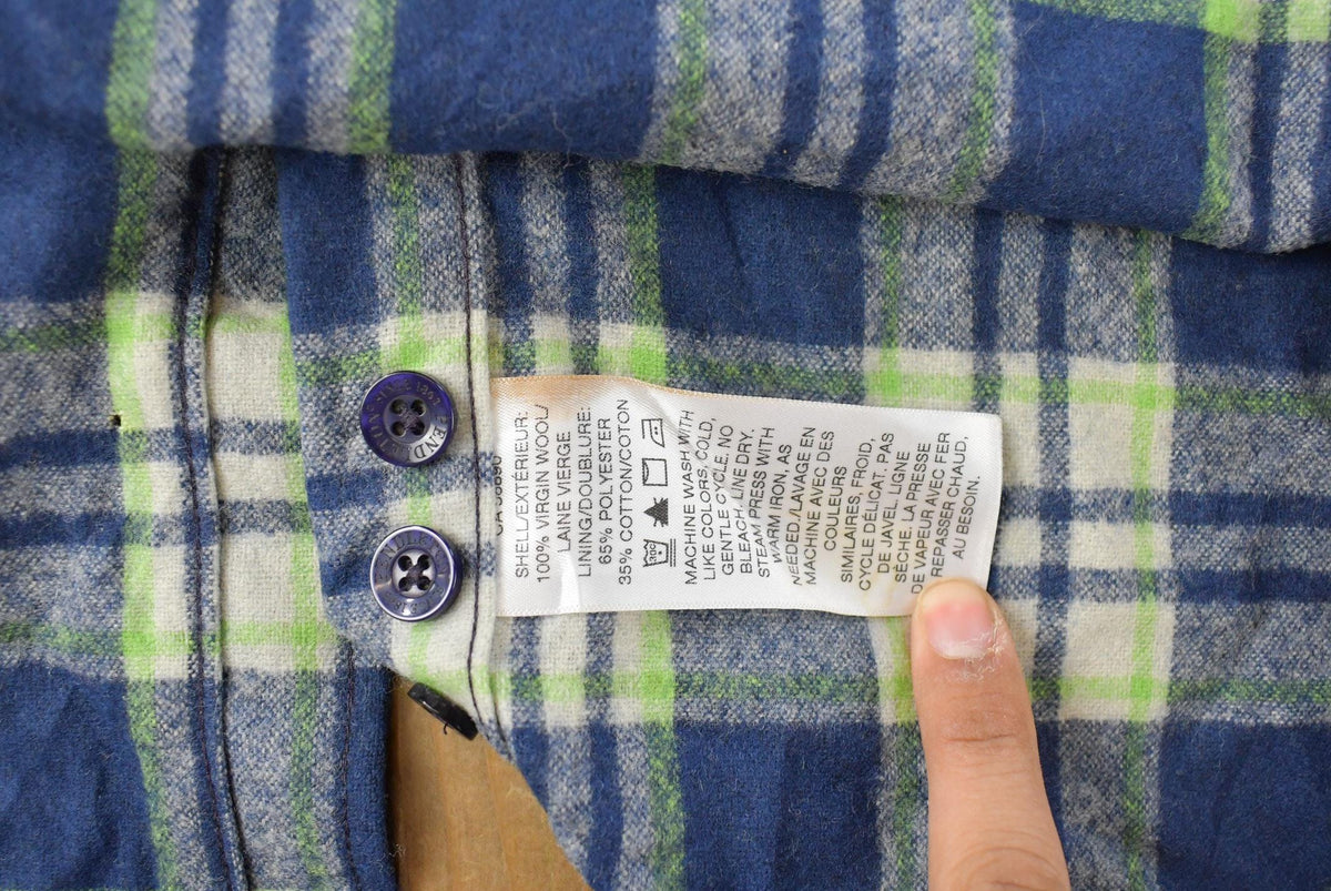 Vintage 1990s Pendleton Wool Flannel Shirt Men's 2XL from propervintagecanada