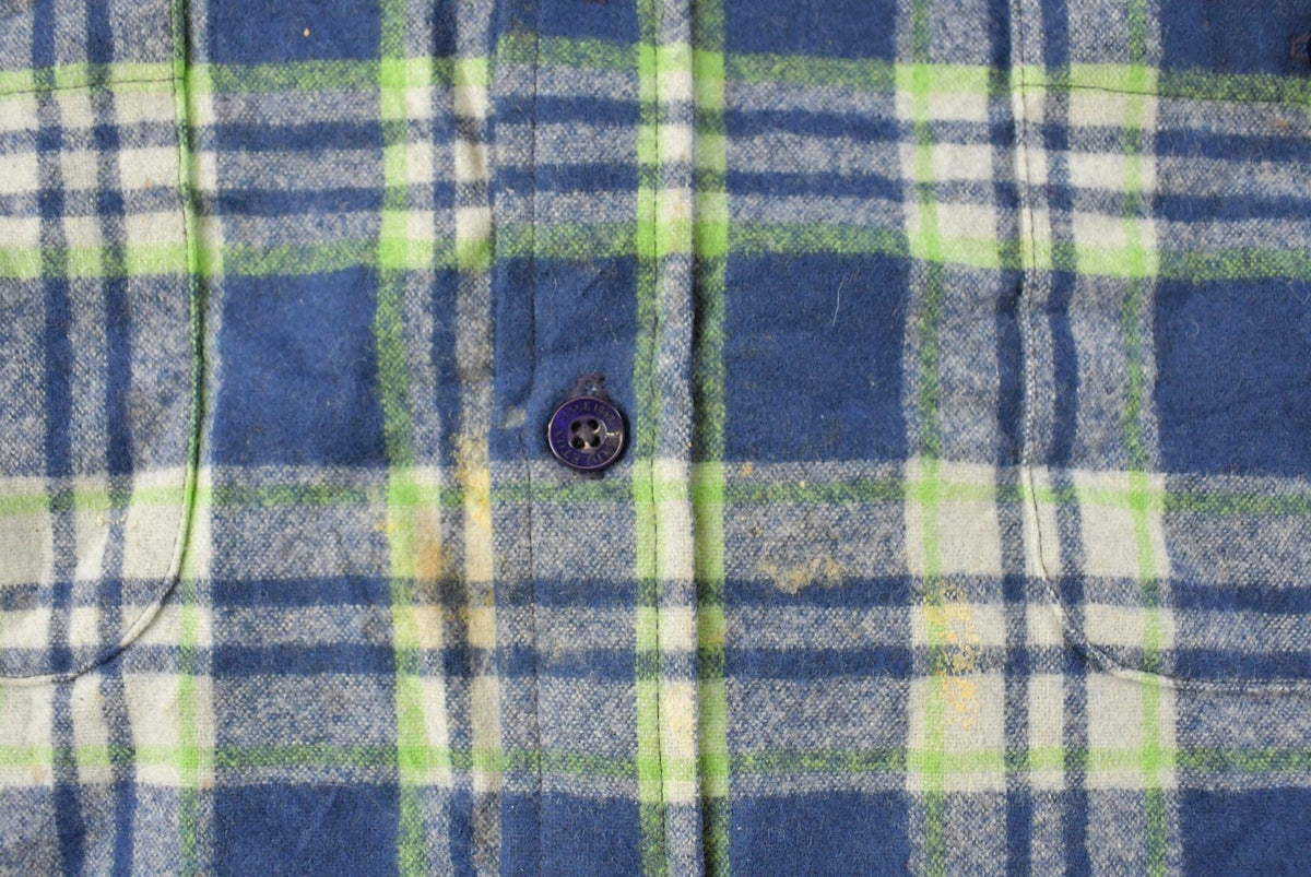 Vintage 1990s Pendleton Wool Flannel Shirt Men's 2XL from propervintagecanada