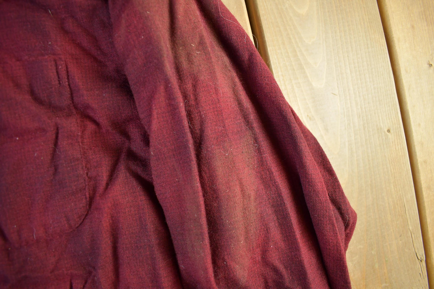 Vintage 1990s Pendleton Wool Plaid Button Up Shirt Men's XL from propervintagecanada