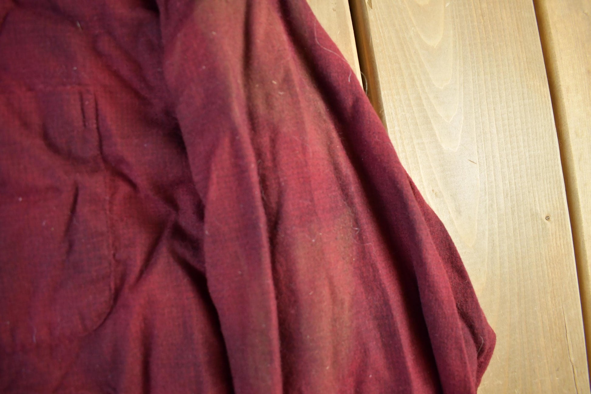 Vintage 1990s Pendleton Wool Plaid Button Up Shirt Men's XL from propervintagecanada