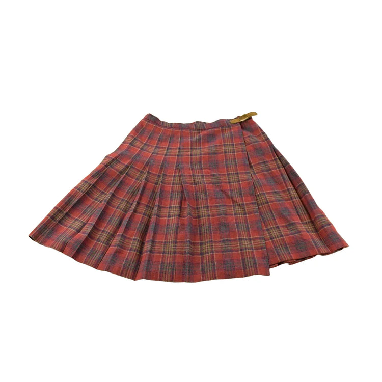 Vintage 1990s Pendleton Wool Tartan Plaid Skirt Women's 33 from propervintagecanada
