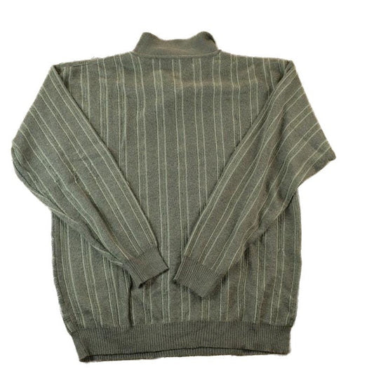 Vintage 1990s Penmans Knit Collared Crewneck Sweater Men's Large from propervintagecanada