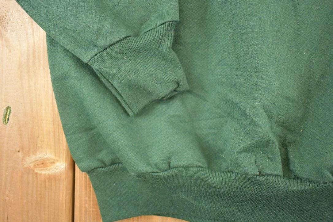 Vintage 1990s Penmans Massey Continuation School Souvenir Crewneck Sweatshirt Men's L from propervintagecanada