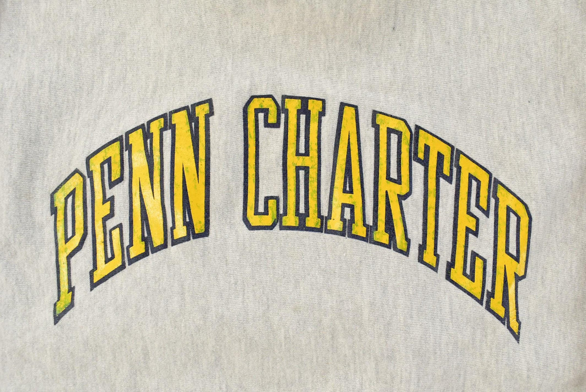 Vintage 1990s Penn Charter Champion Reverse Weave Crewneck Sweatshirt Men's XL from propervintagecanada