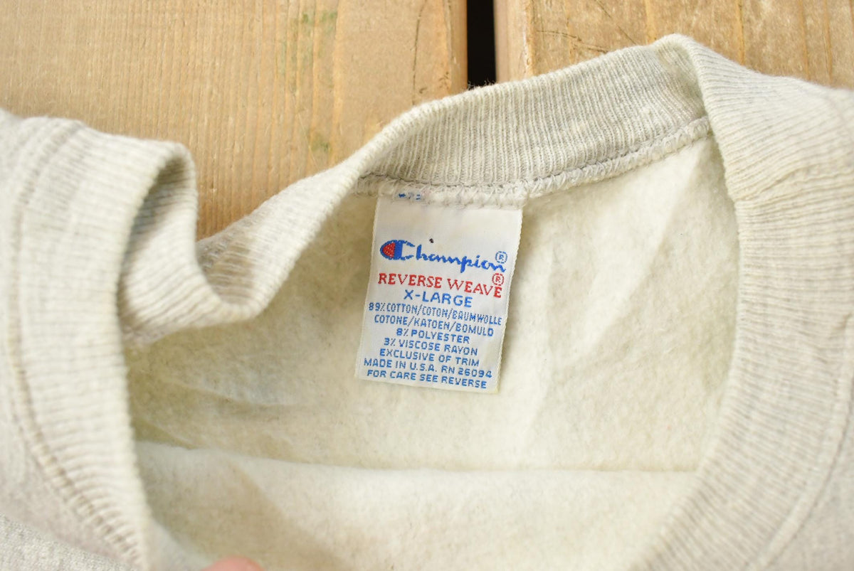 Vintage 1990s Penn Nursing Champion Reverse Weave Crewneck Men's XL from propervintagecanada