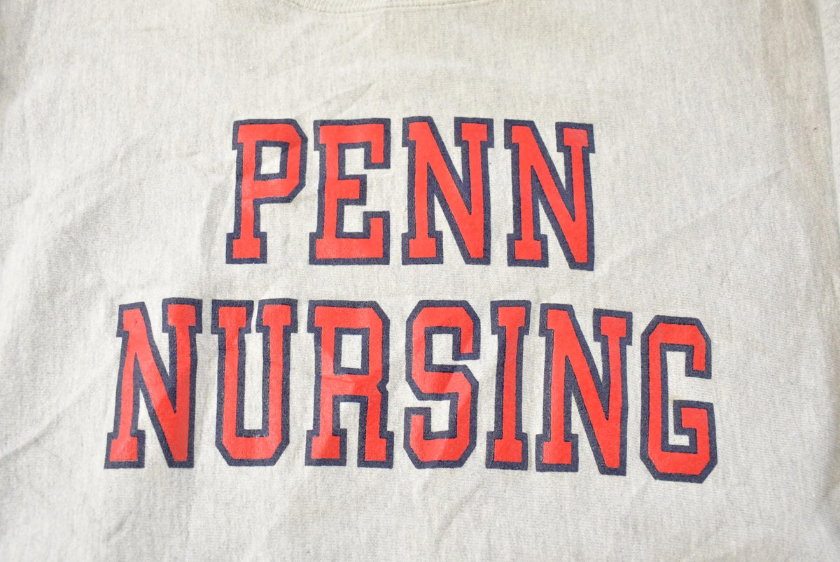 Vintage 1990s Penn Nursing Champion Reverse Weave Crewneck Men's XL from propervintagecanada