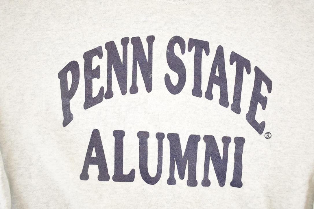 Vintage 1990s Penn State Alumni Souvenir Collegiate Crewneck Sweatshirt Women's L from propervintagecanada