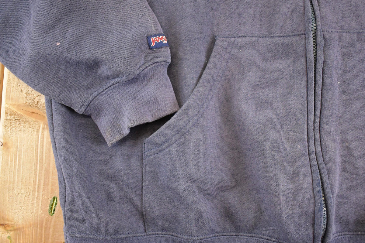 Vintage 1990s Penn State Jansport Full Zip Hoodie Sweatshirt Men's L from propervintagecanada
