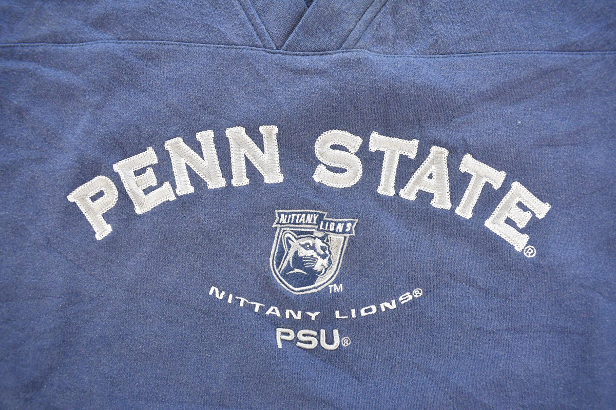 Vintage 1990s Penn State Nittany Lions PSU Lee Collegiate V-Neck Sweatshirt Men's 2XL from propervintagecanada