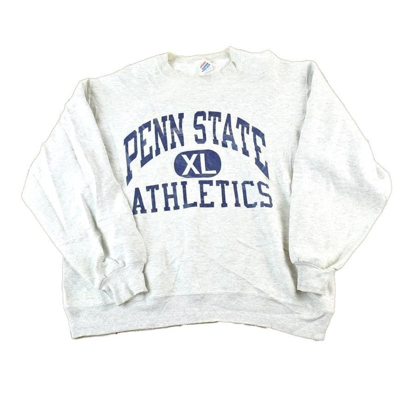 Vintage 1990s Penn State University Athletics Crewneck Made In USA Men's XL from propervintagecanada