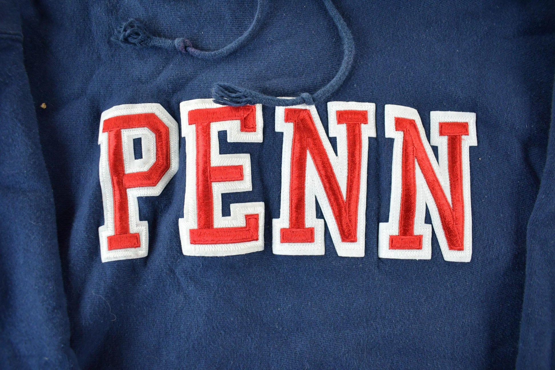 Vintage 1990s Penn State University Champion Reverse Weave Hoodie Sweatshirt Men's 2XL from propervintagecanada