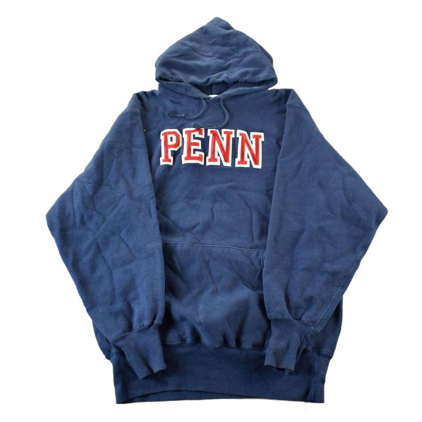 Vintage 1990s Penn State University Champion Reverse Weave Hoodie Sweatshirt Men's 2XL from propervintagecanada