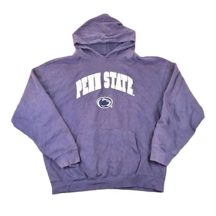Vintage 1990s Penn State University Embroidered Hoodie Sweater Mens L from propervintagecanada