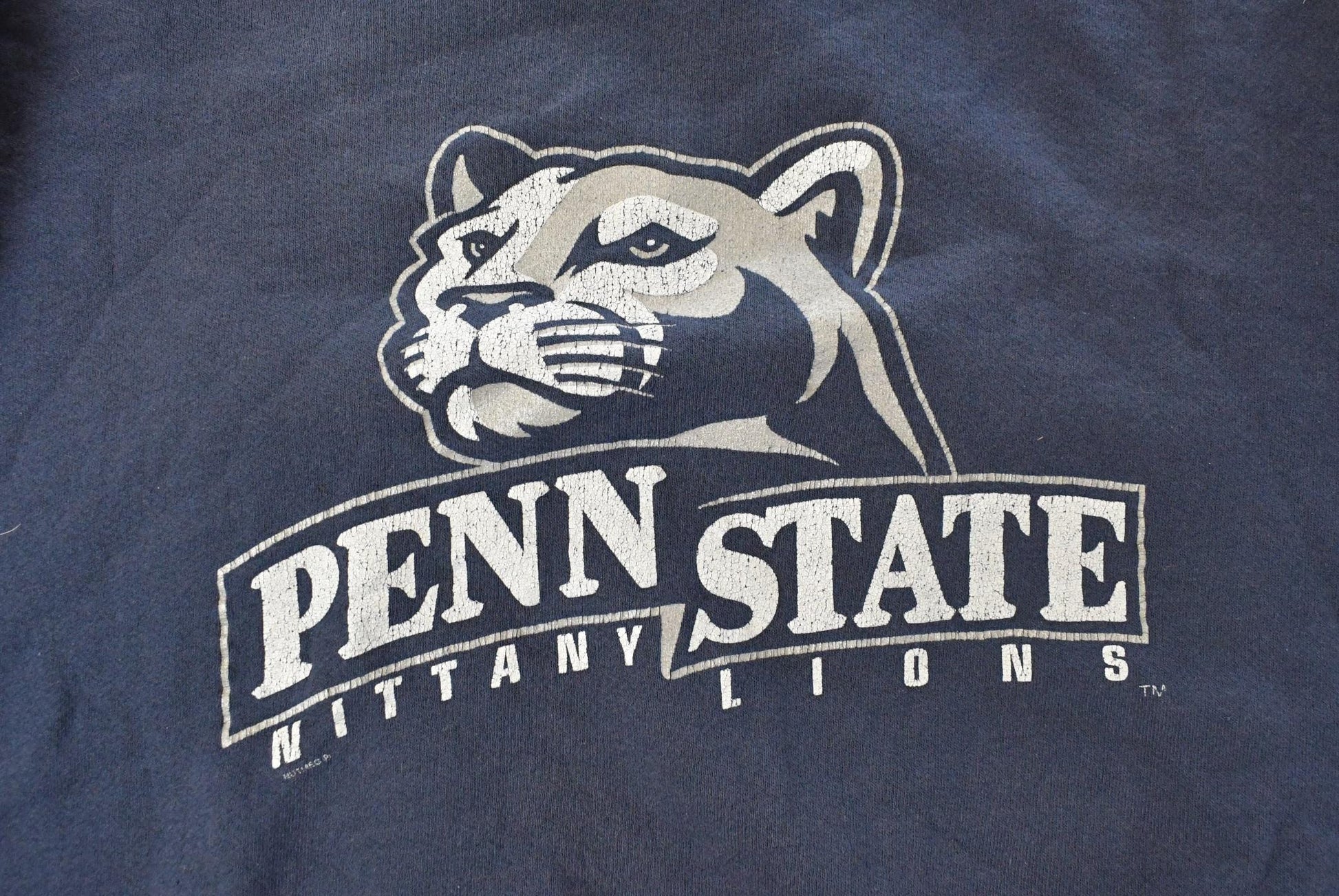 Vintage 1990s Penn State University Nittany Lions Crewneck Sweatshirt Men's 2XL from propervintagecanada