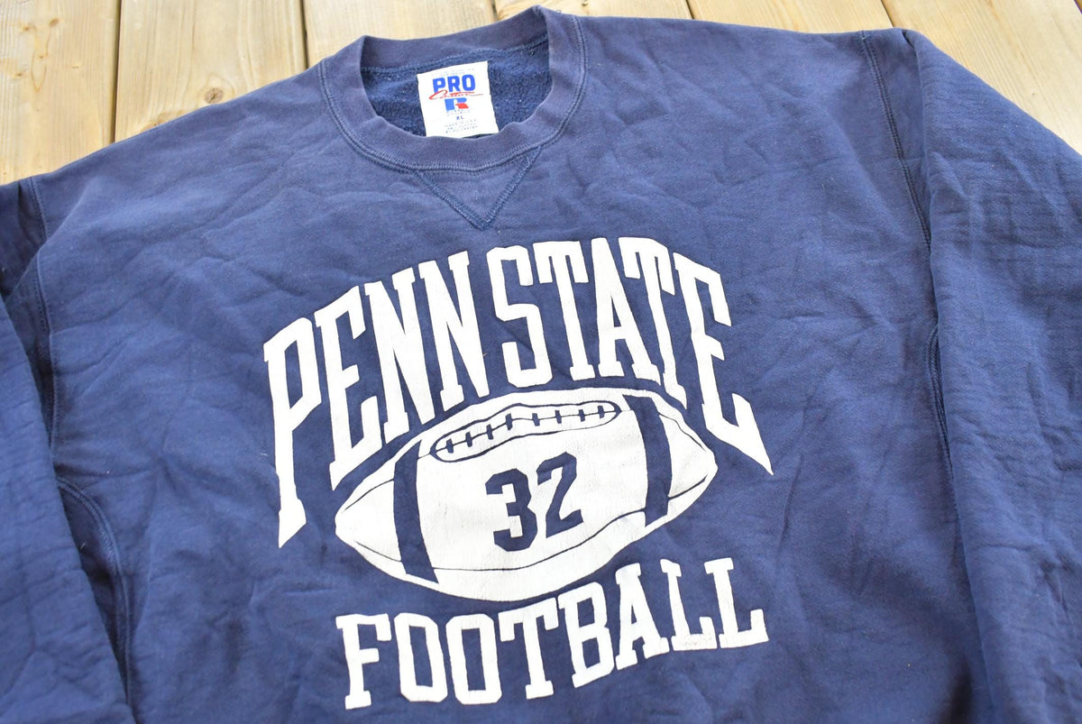 Vintage 1990s Penn State University Nittany Lions Football Russell Athletic Pro Cotton Crewneck Men's L from propervintagecanada