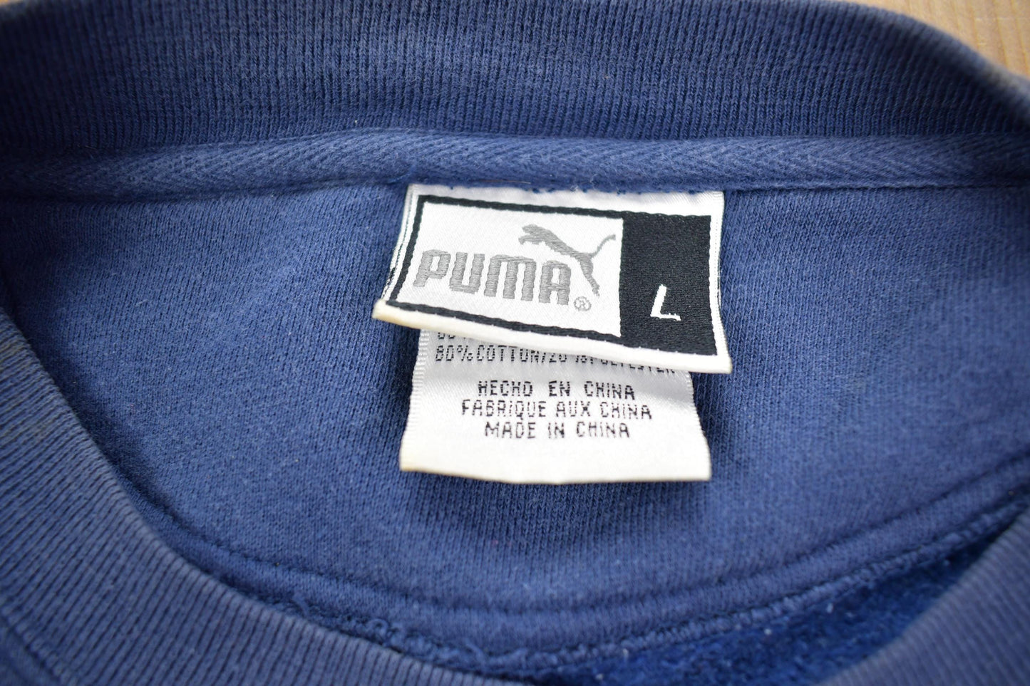 Vintage 1990s Penn State University Puma Crewneck Men's Large from propervintagecanada