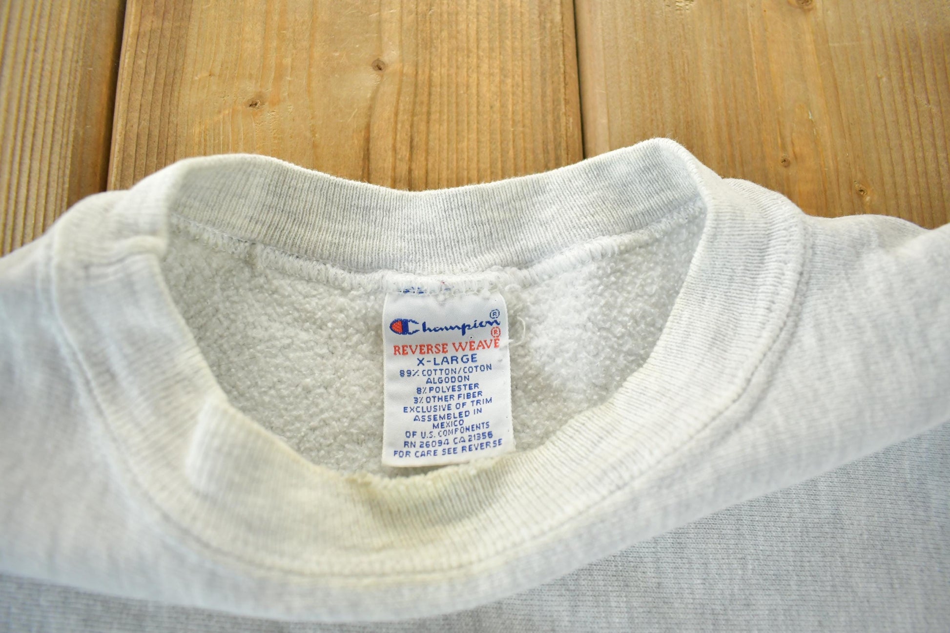 Vintage 1990s Pepperdine Law Champion Reverse Weave Crewneck Sweatshirt Men's XL from propervintagecanada