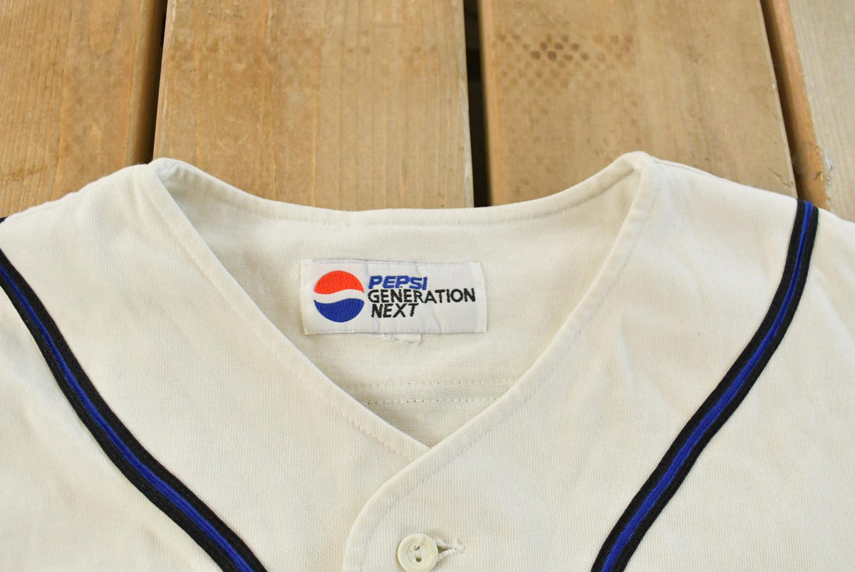 Vintage 1990s Pepsi Baseball Jersey Shirt Men's Large from propervintagecanada