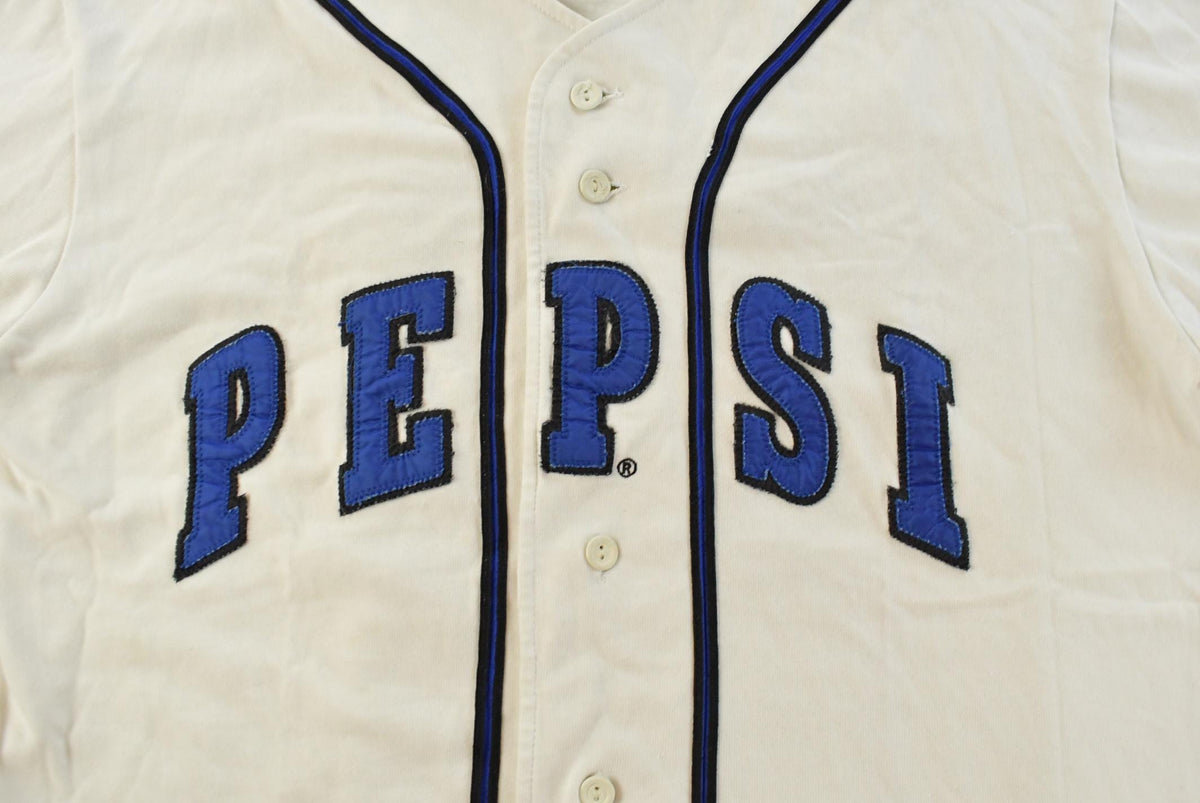 Vintage 1990s Pepsi Baseball Jersey Shirt Men's Large from propervintagecanada