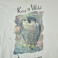 Vintage 1990s Peregrine Falcon Keep It Wild Graphic T-Shirt Men's Large from propervintagecanada