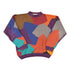 Vintage 1990s Perry Ellis Abstract Knit Crewneck Sweater Men&