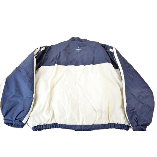 Vintage 1990s Perry Ellis America Color Block Down Puffer Jacket Size XL from propervintagecanada