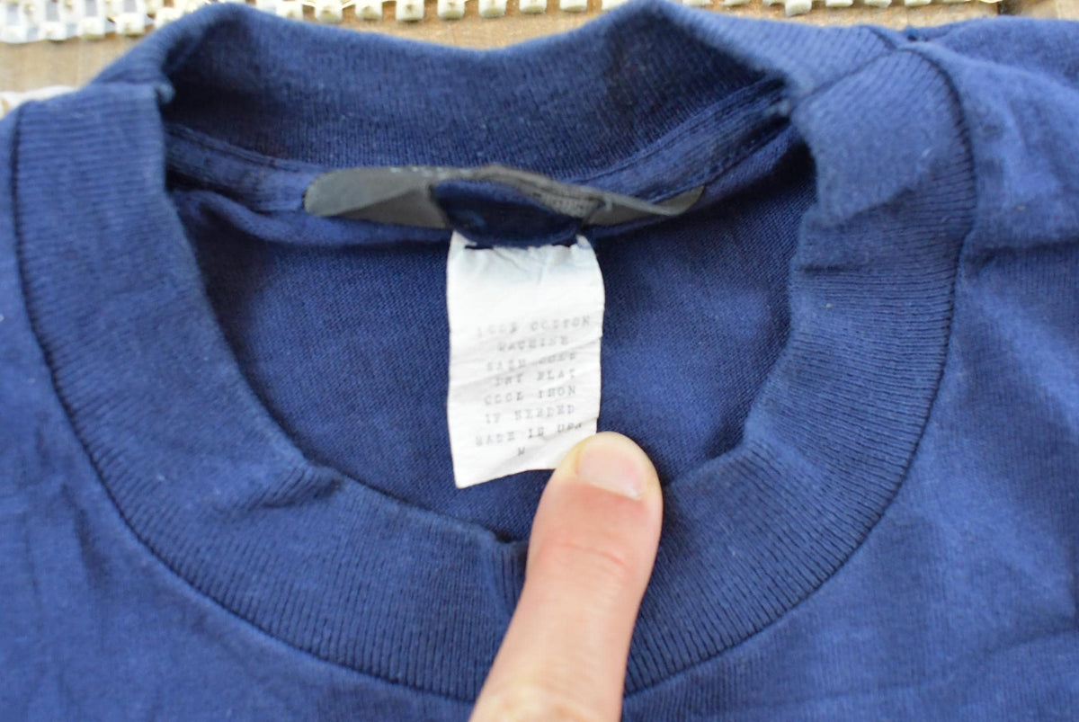 Vintage 1990s Perry Ellis Blank T-Shirt Men's L from propervintagecanada