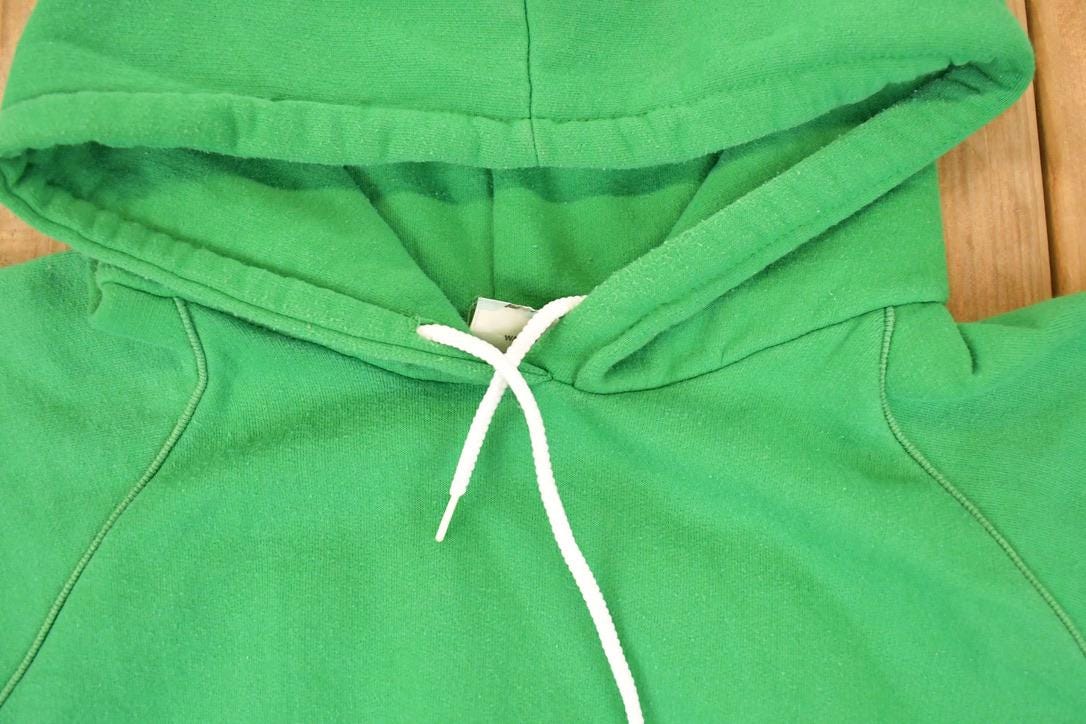 Vintage 1990s Personalities Of Waterloo Blank Hoodie Sweatshirt Men's L from propervintagecanada
