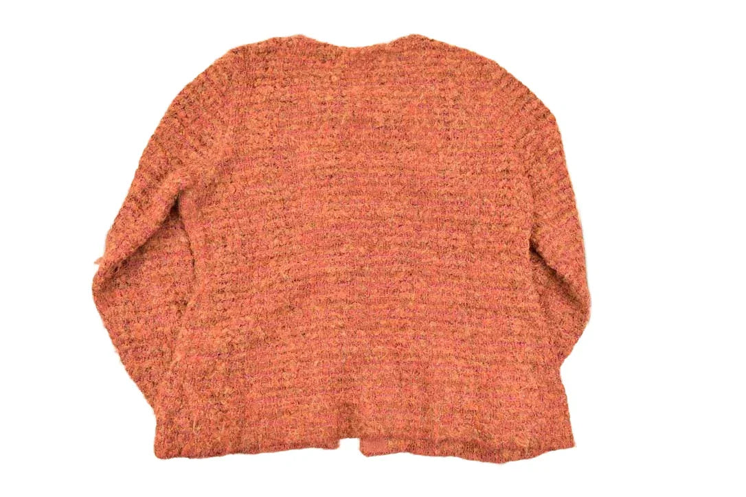 Vintage 1990s Peruvian Connection Abstract Knit Cardigan Sweater Women's M from propervintagecanada