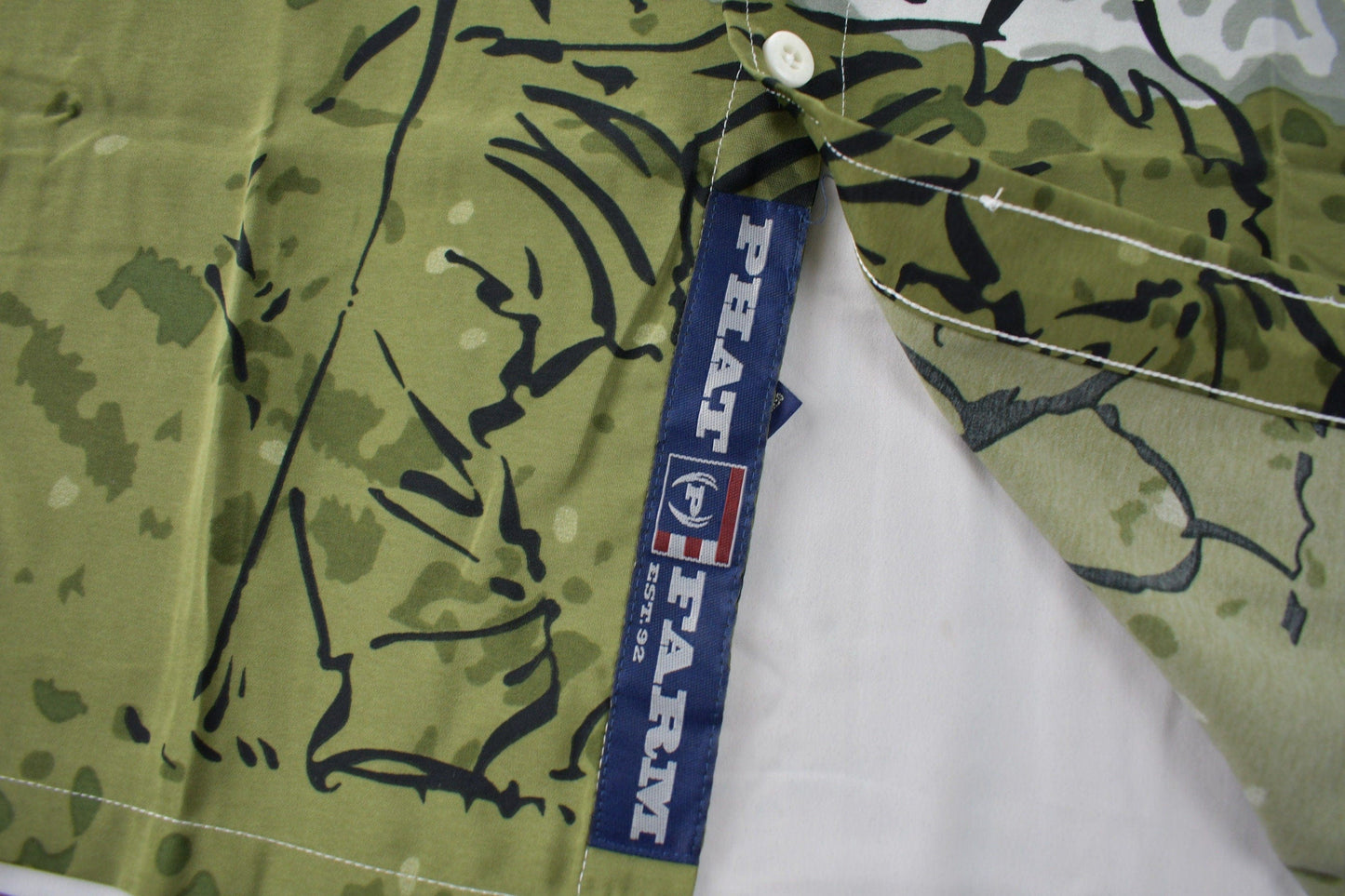 Vintage 1990s Phat Farm Classic All Over Print Button Up Shirt Men's 2XL from propervintagecanada