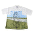 Vintage 1990s Phat Farm Classic All Over Print Button Up Shirt Men&