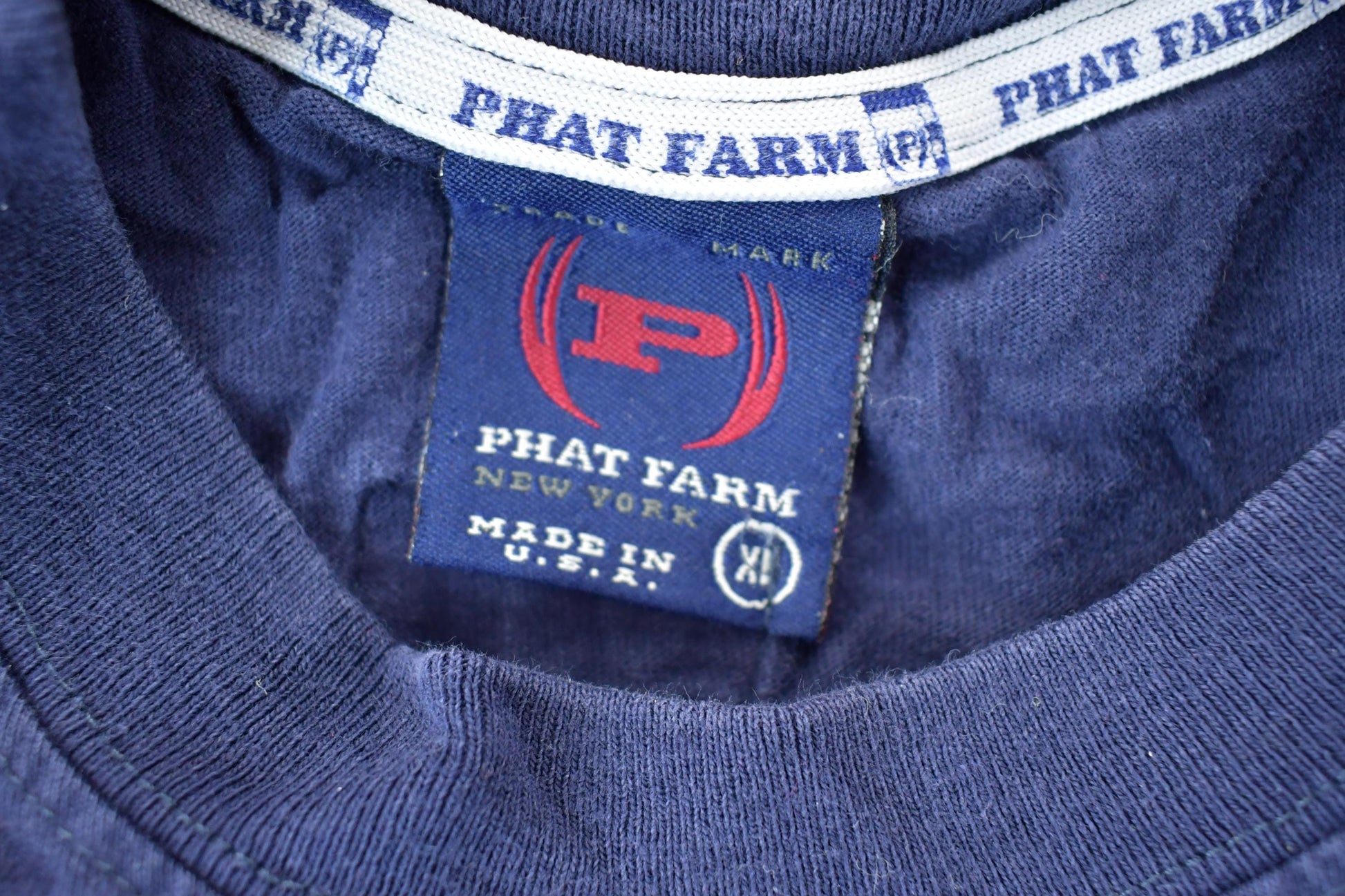 Vintage 1990s Phat Farm New York Crewneck Sweatshirt Men's XL from propervintagecanada