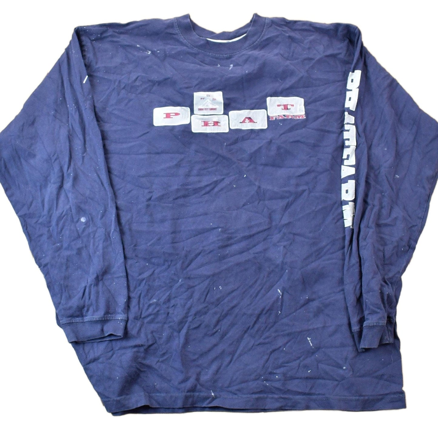 Vintage 1990s Phat Farm New York Crewneck Sweatshirt Men's XL from propervintagecanada
