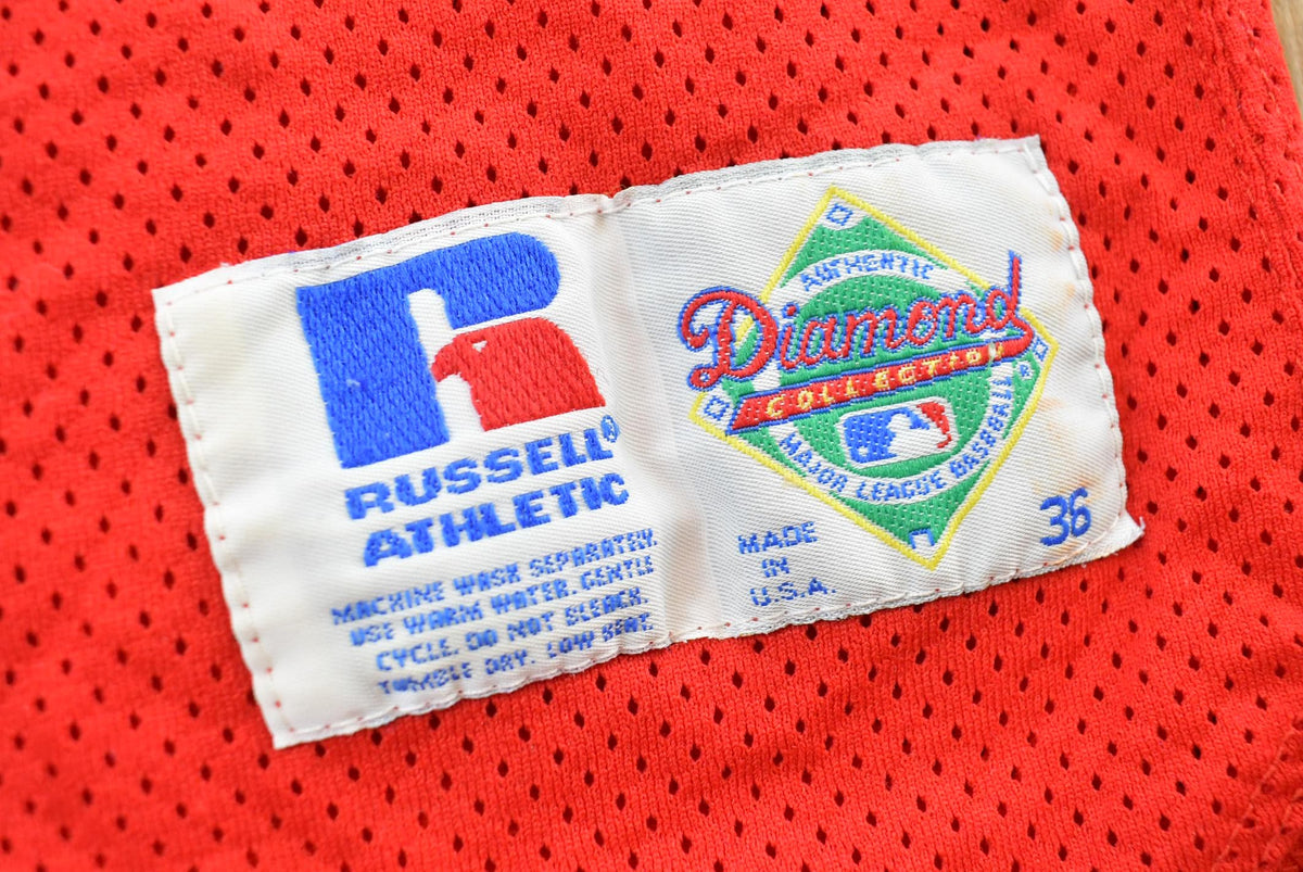 Vintage 1990s Philadelphia Phillies Russell Athletic Diamond Collection MLB Jersey Mens S from propervintagecanada