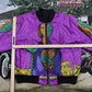 Vintage 1990s Picasso Style All Over Print Full Zip Windbreaker Men's XL from propervintagecanada