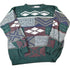 Vintage 1990s Piccadilly Knit Abstract Pattern Crewneck Sweater Men&