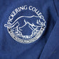 Vintage 1990s Pickering College Heavy Knit Barbarian Cardigan Collegiate Embroidered Knit Men's Medium from propervintagecanada