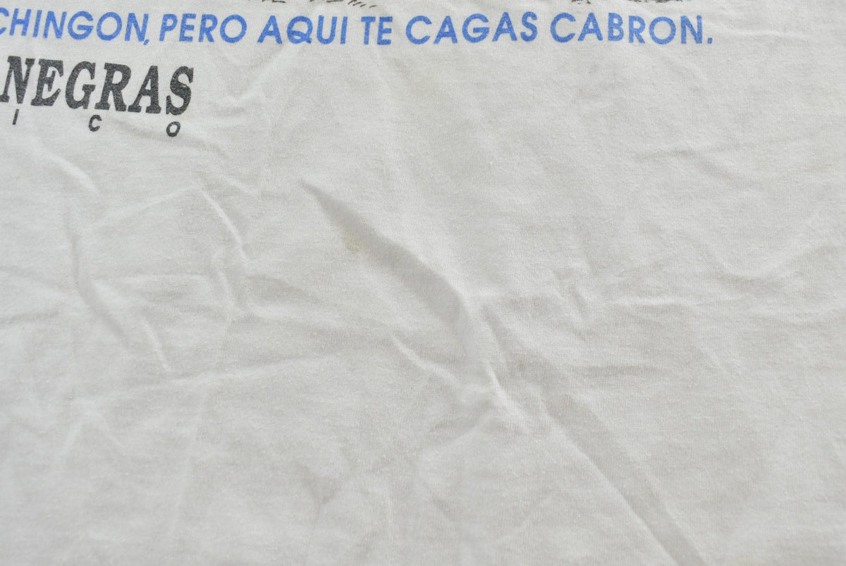 Vintage 1990s Piedras Negras Mexico Shit Happens Funny Travel T-Shirt Mens L from propervintagecanada