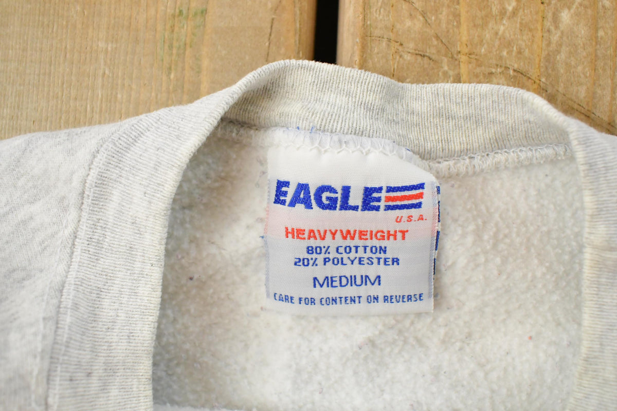Vintage 1990s Pierce Middle School Athletic Crewneck Sweatshirt Mens M from propervintagecanada