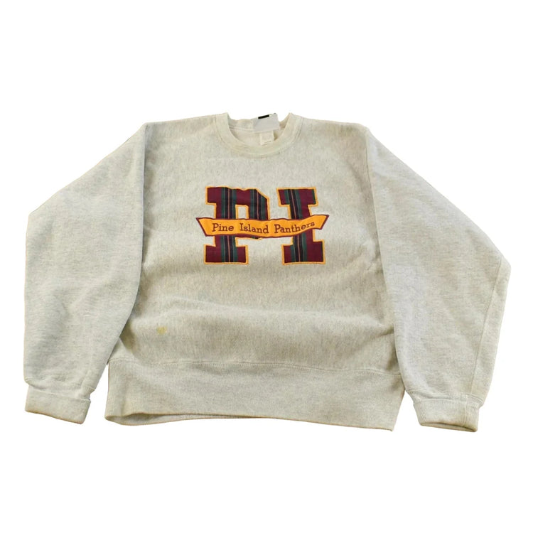 Vintage 1990s Pine Island Panthers Lee Crewneck Sweatshirt Men's M from propervintagecanada