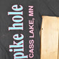 Vintage 1990s Pink Hole Cass Lake Souvenir Travel T-Shirt Women's M / Destination Shirt / 90s Single Stitch Graphic Tee / Made in USA from propervintagecanada