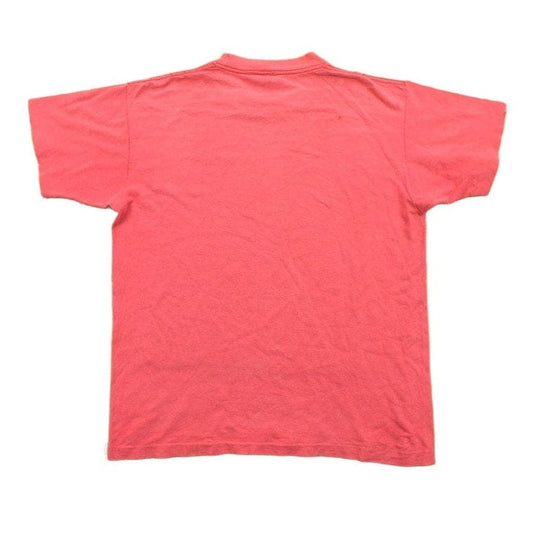 Vintage 1990s Pink MB University Collegiate T-Shirt Men's Medium from propervintagecanada